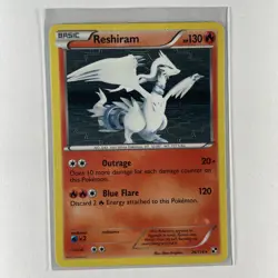 Reshiram 26/114 Black & White Pokemon MP Buy 2+ Save Up To 15% - Image 1