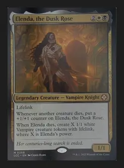 Elenda, the Dusk Rose – Commander: The Lost Caverns of Ixalan 268 • M - Image 1