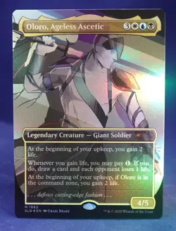 Oloro, Ageless Ascetic (Rainbow FOIL) MTG Secret Lair Drop Slay the Day SLD - NM - Image 1