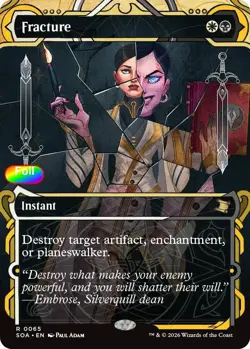 Foil Fracture - 65 - NM - Secrets of Strixhaven: Mystical Archive - Image 1