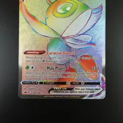 Celebi VMAX 199/198 Pokemon Chilling Reign Holo Full Art Card - Image 3