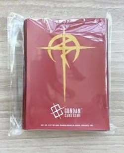 Set of 4 Gundam Card Game Official Matte Sleeve EX02 EVX06 Event Limited - Image 3