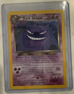 Pokemon Neo Destiny Holo Rare Dark Gengar Card TCG #6/105 - Image 3