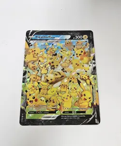 Pikachu V-UNION Jumbo Card Holo Pokemon Card - Image 2