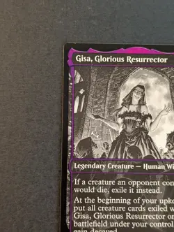 MTG Card - 1x Gisa Glorious Resurrector - Innistrad Midnight Hunt - NM Showcase - Image 3