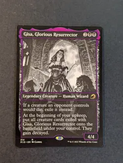 MTG Card - 1x Gisa Glorious Resurrector - Innistrad Midnight Hunt - NM Showcase - Image 5