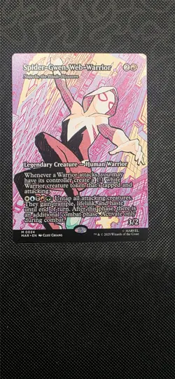 Spider-Gwen, Web-Warrior (Borderless) Marvel's Spider-Man Regular - Image 1