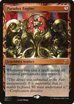 Paradox Engine (43) [Masterpiece Series: Kaladesh Inventions] Lightly Played - F - Image 1