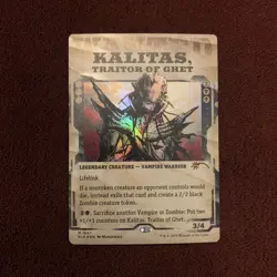 Kalitas, Traitor of Ghet Secret Lair Drop Foil - Image 1