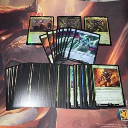 Mtg Warhammer 40k Commander Deck Tyranid Swarm Nm Complete - Image 1