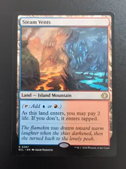 Steam Vents Lorwyn Eclipsed Regular Rare Shocklands NM - Image 1