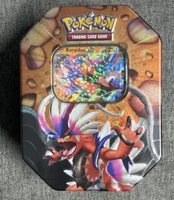 Pokemon TCG - Slashing Legends Koraidon Tin🔥 Brand New & SEALED ✅ - Image 2