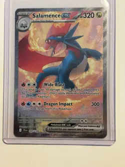 Salamence EX 187/159 Journey Together Special Illustration Rare Pokemon TCG NM/M - Image 1