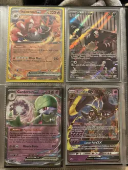Pokemon Card Lot with Binder - Image 3