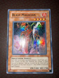 Yu-Gi-Oh! Blast Magician -FET-EN020- Super Rare - Unlimited NM! - Image 1