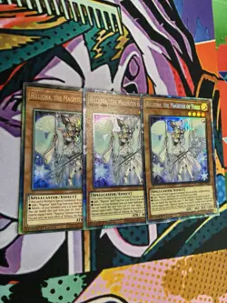 Yu-Gi-Oh! Rilliona The Magistus of Verre Collectors Rare 1st Ed (PLAYSET x3) - Image 4
