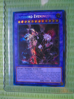 Darklord Eveningstar - BPRO-EN036 1st Edition Secret Rare Yugioh - Image 1
