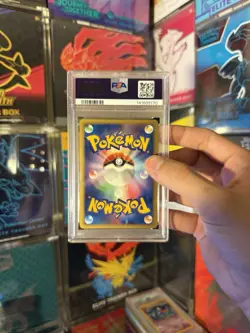 2007 Pokemon JPN 10th Movie Commemorative Promo Card Seven Nights Jirachi PSA 9 - Image 2