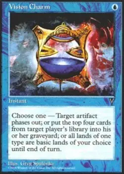 1x Vision Charm Heavy Play MTG Magic - Kid Icarus - - Image 1