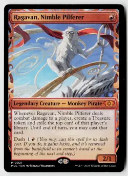 MTG Ragavan, Nimble Pilferer [MUL - 21] LP - Image 1