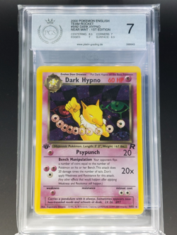 Dark Hypno 1ST Edition - Team Rocket - Holo english – Graded PGS 7 - TCG Pokemon - Image 1