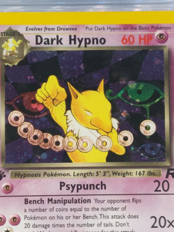 Dark Hypno 1ST Edition - Team Rocket - Holo english – Graded PGS 7 - TCG Pokemon - Image 3