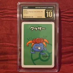 2019 Pokemon Japanese Gloom Old Maid Playing Card CGC 10 Pristine - Image 1