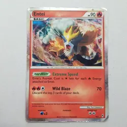 2011 Pokemon Entei (Shiny) | Call of Legends SL3 HP - Image 1