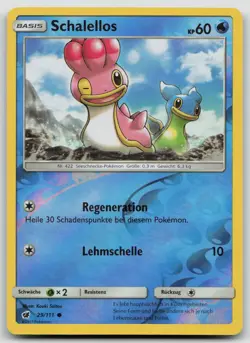 Schalellos 29/111 Reverse Holo - Aufziehen der Sturmrote - DE - NM - Pokemon TCG - Image 1