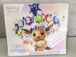 Pokemon Prismatische Entwicklungen Top Trainer Box - DEUTSCH NEU - Image 1