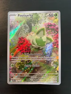 Carte Pokemon : Poussacha 196/193 Evolutions a Paldea Francaise - Image 1