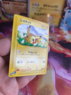 Pokemon Karte Card Pikachu Expedition Expansion Set Base Wotc japanese Exc-NM - Image 5