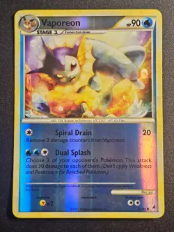 Pokemon TCG - Vaporeon 52/95 Reverse Holo Call of Legends - Image 1
