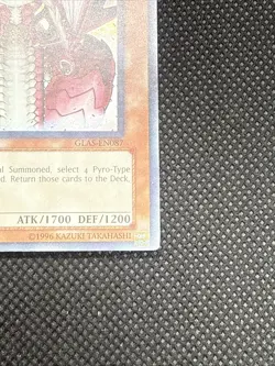 Royal Firestorm Guards GLAS-EN087 Secret Rare 1st Edition Yu-Gi-Oh! NM - Image 5