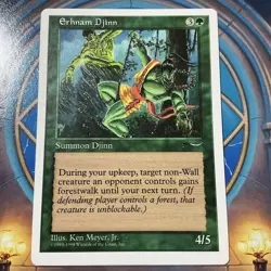 ***CGC 7.5 Erhnam Djinn Signed*** MTG Chronicles Ken Meyer Jr Magic Kid Icarus - Image 1