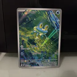 Pokemon Mega Evolution Chaos Rising Froakie Illustration Rare 88/86 - Image 1