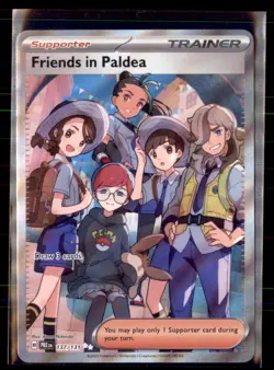 Pokemon Friends in Paldea 137/131 Prismatic Evolutions Full Art Ultra Rare - Image 1