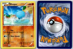 Wooper 38/98 Common Ancient Origins Pokemon Reverse Holo - Image 3