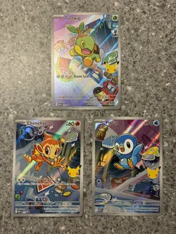 Pokemon TCG First Partner Illustration Collection Series 1 Gen 4 Sinnoh Piplup - Image 1