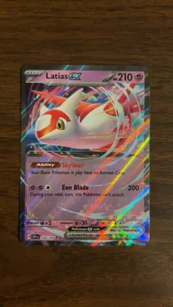 Pokemon TCG Surging Sparks: Latias EX 076/191 NM - Image 1