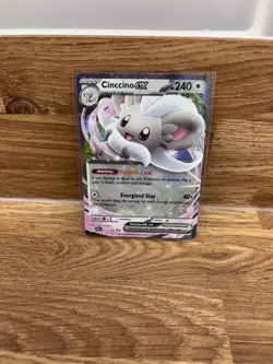 Pokemon TCG Cinccino ex 073/086 Chaos Rising Double Rare Holo Full Art 240 HP NM - Image 1