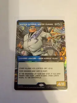 Doctor Octopus, Master Planner Borderless FOIL MTG SPM Nm/M *ON HAND* - Image 1