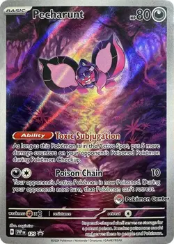 Pecharunt (129) (Pokemon Center Exclusive) [Scarlet & Violet: Black Star Promos] - Image 1