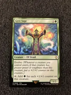 Magic The Gathering MTG - Gyre Sage - FIN - Image 1
