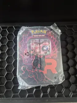 Pokemon TCG Team Rocket Tin - Mewtwo Ex - New & Sealed - Image 1