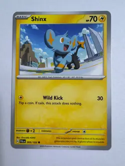 Shinx 069/193 Common Paldea Evolved Pokemon Near Mint - Image 1