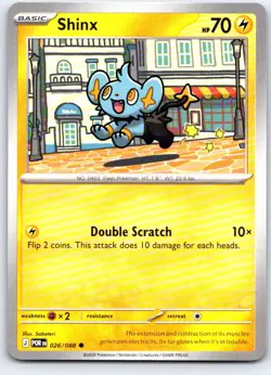 Shinx 026/088 Common Perfect Order Pokemon Near Mint - Image 1