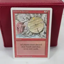 MTG Wheel of Fortune Revised Edition Rare, Near Mint Condition Reserved List - Image 1