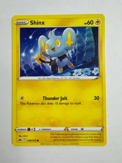 Shinx 040/159 Common Crown Zenith Pokemon Near Mint - Image 1