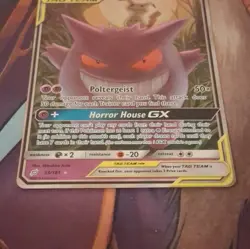 Pokemon Gengar & Mimikyu GX 53/181 Team Up Ultra Rare Holo EN 2019 240 HP - Image 2